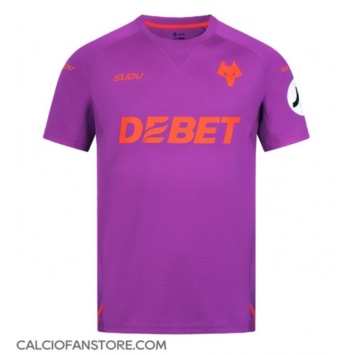 Maglia Calcio Wolves Terza Divisa 2024-25 Manica Corta